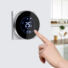 Kép 4/7 - SMARTZILLA Tuya Okos termosztát Fan Coilhoz, kerek, Fekete